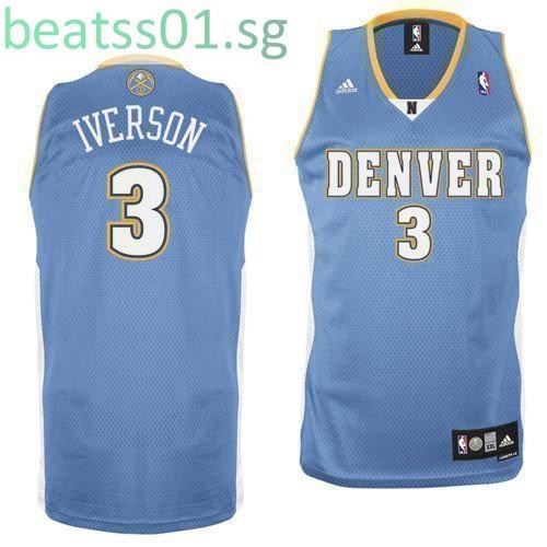 denver nuggets jersey light blue