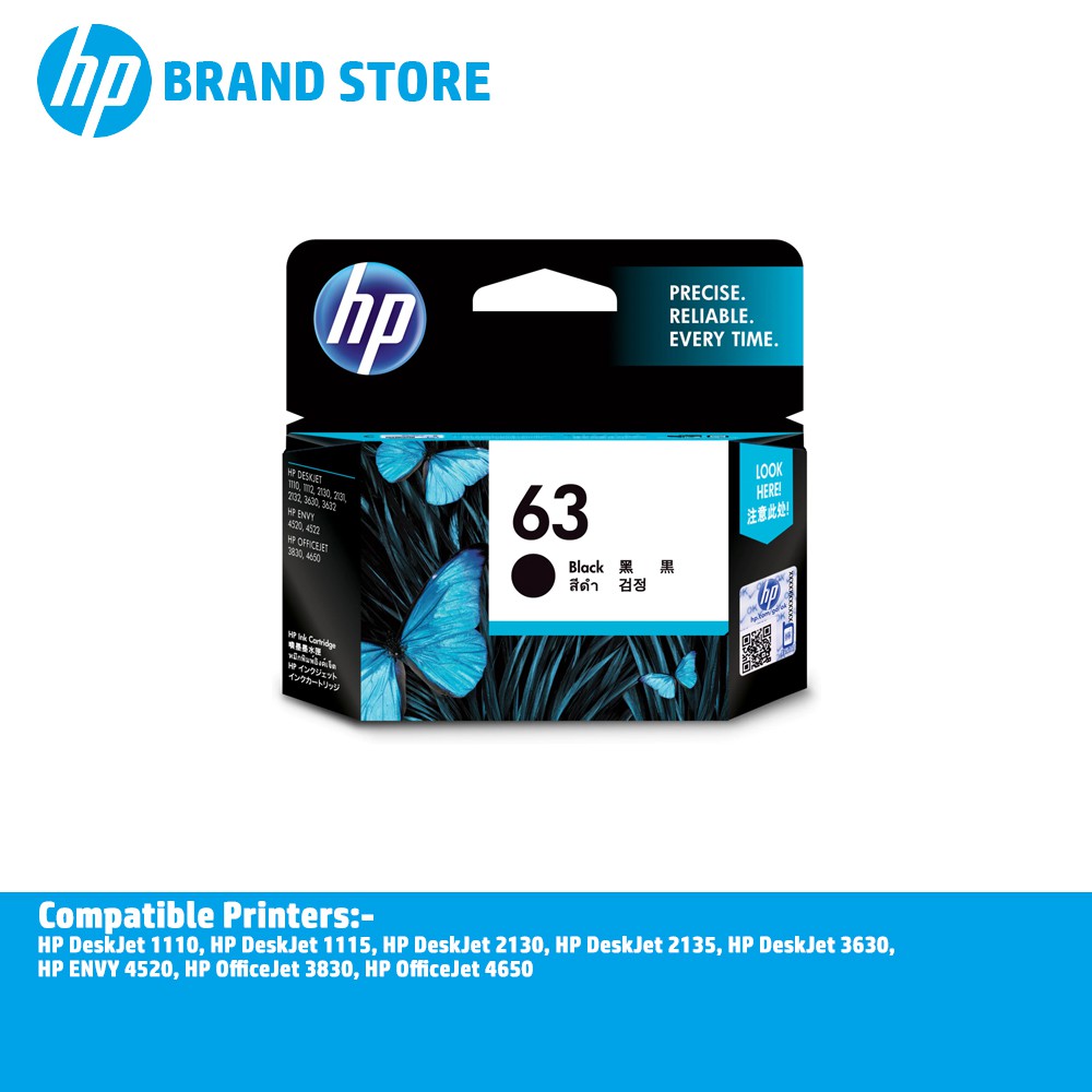 hp inkjet printer ink 63