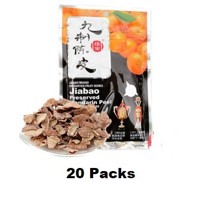 Shop Malaysia 20 Packs Preserved Mandarin Peel Chen Pi 15g Local Ready Stocks Shopee Singapore
