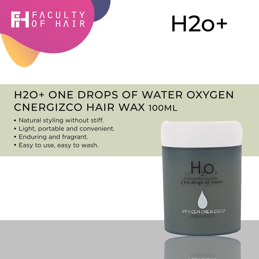 Shop Malaysia H2o Pomade Hair Wax Hair Pomade Hair Clay Strong Hold For Men Ready Stock Malaysia 100ml Shopee Singapore