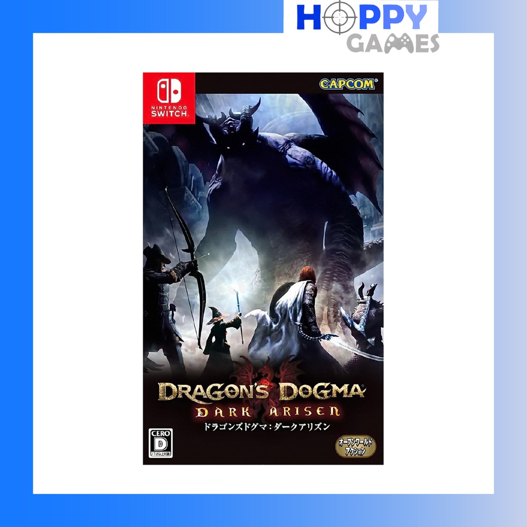 Choose Option 100 Us Cover Us Game Card Or Jp Cover Dragon S Dogma Dark Arisen Nintendo Switch Dragon Dogma Shopee Singapore