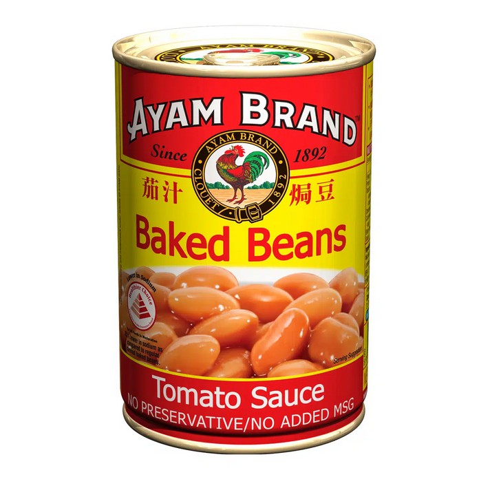 Ayam Brand Baked Beans Tomato Sauce 425g Shopee Singapore