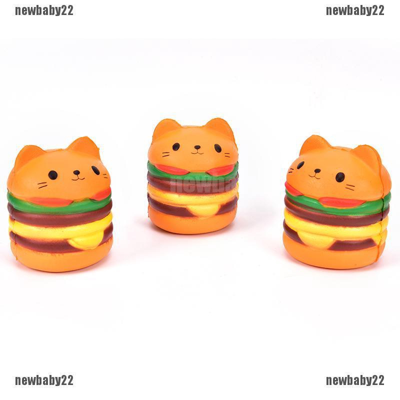 cat burger squishy