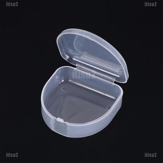 Image of thu nhỏ  ItisU2 1pc dental box denture teeth storage case mouth guard container 6.4x6.5x2.5cm [in stock] #0