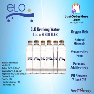 ELO Water - Made of highest grade, FDA approved PET, every