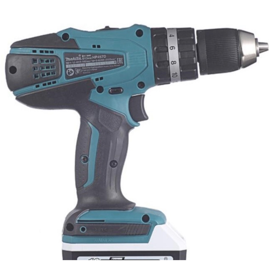Makita HP457DWE 18V 2X1.5AH Cordless Hammer Driver Drill Drills and ...