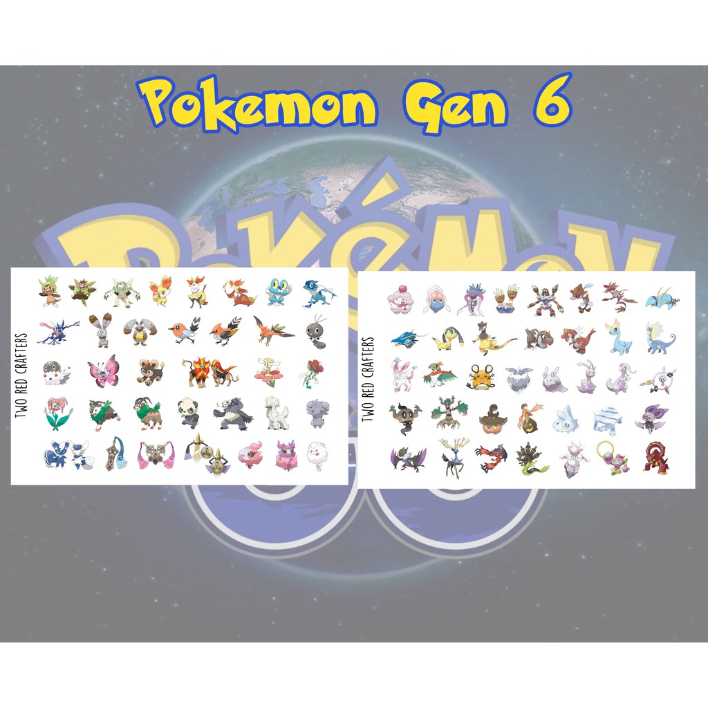 Pokemon Gen Generation Chart Pokemon Pokedex, Pokemon, 46% OFF