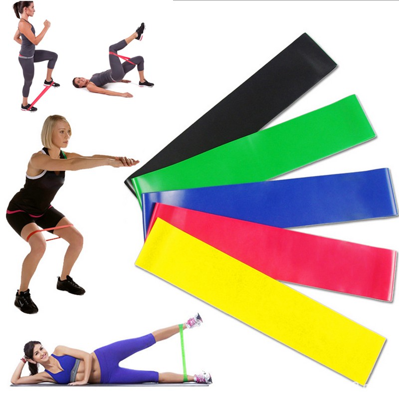 Pull Up Resistance Body Stretching Band Loop Power Gym Fitness Exercise