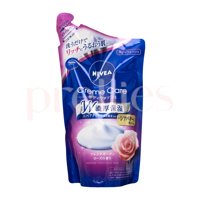 nivea rose body wash
