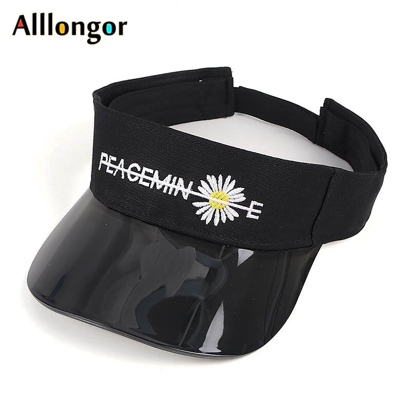 sun visor cap transparent