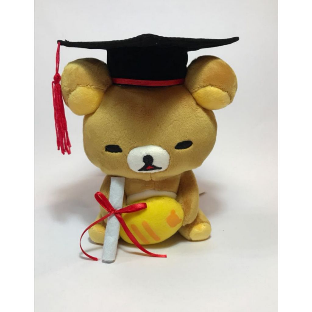 rilakkuma graduation bear