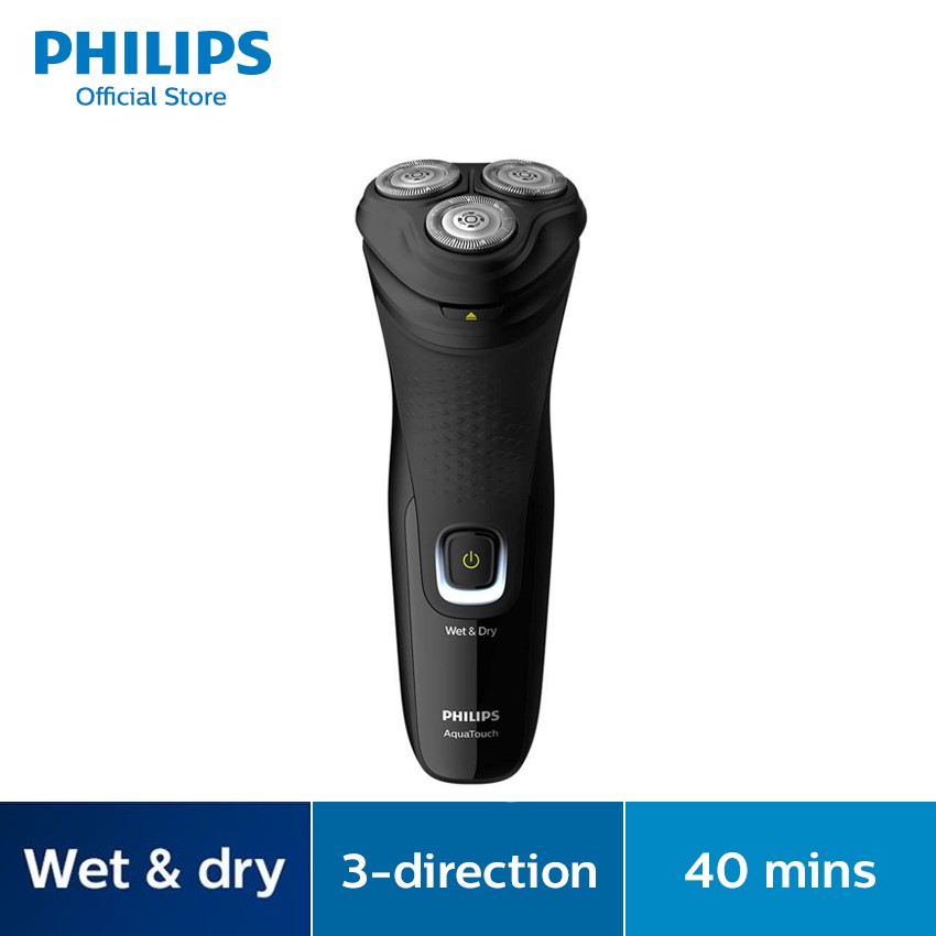 Philips 1200 Series Wet and Dry Cordless Shaver S1223/41 Shopee