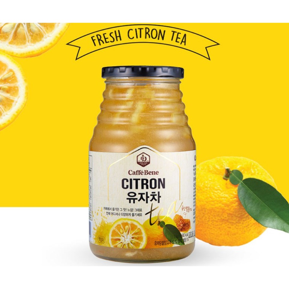 Caffebene Korea Citron Tea Jam 1kg With Honey Shopee Singapore