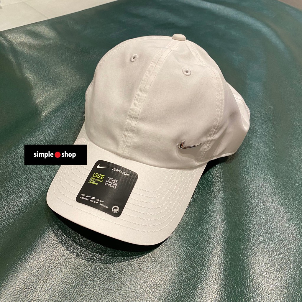 nike cap silver logo