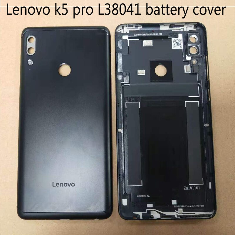 Replacement Parts For Lenovo K5 Pro L Battery Cover Protective Protection Back Cover Without Volume Button Shopee Singapore