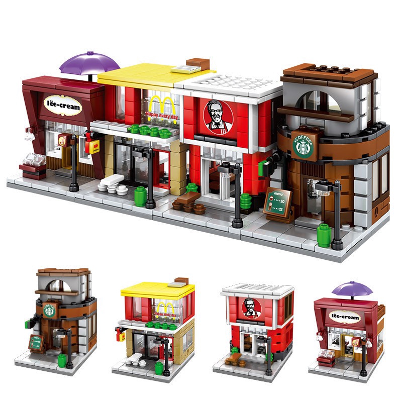 [sg] Sembo Block Street Series Nano Block Toy 