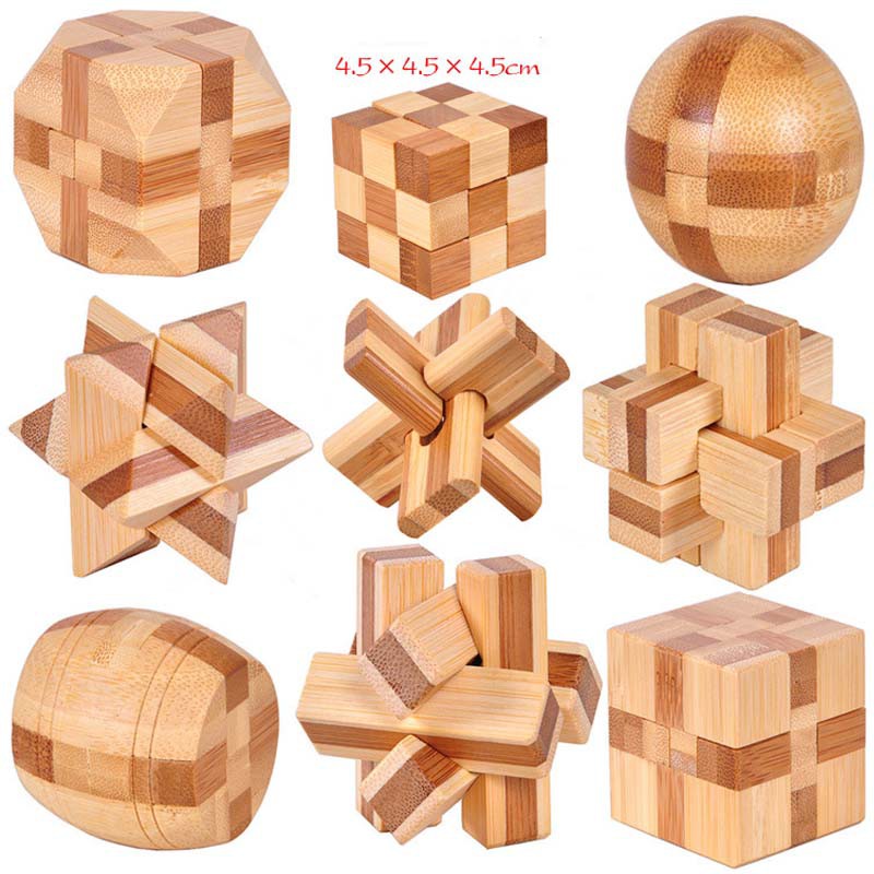 wooden magic cube puzzle
