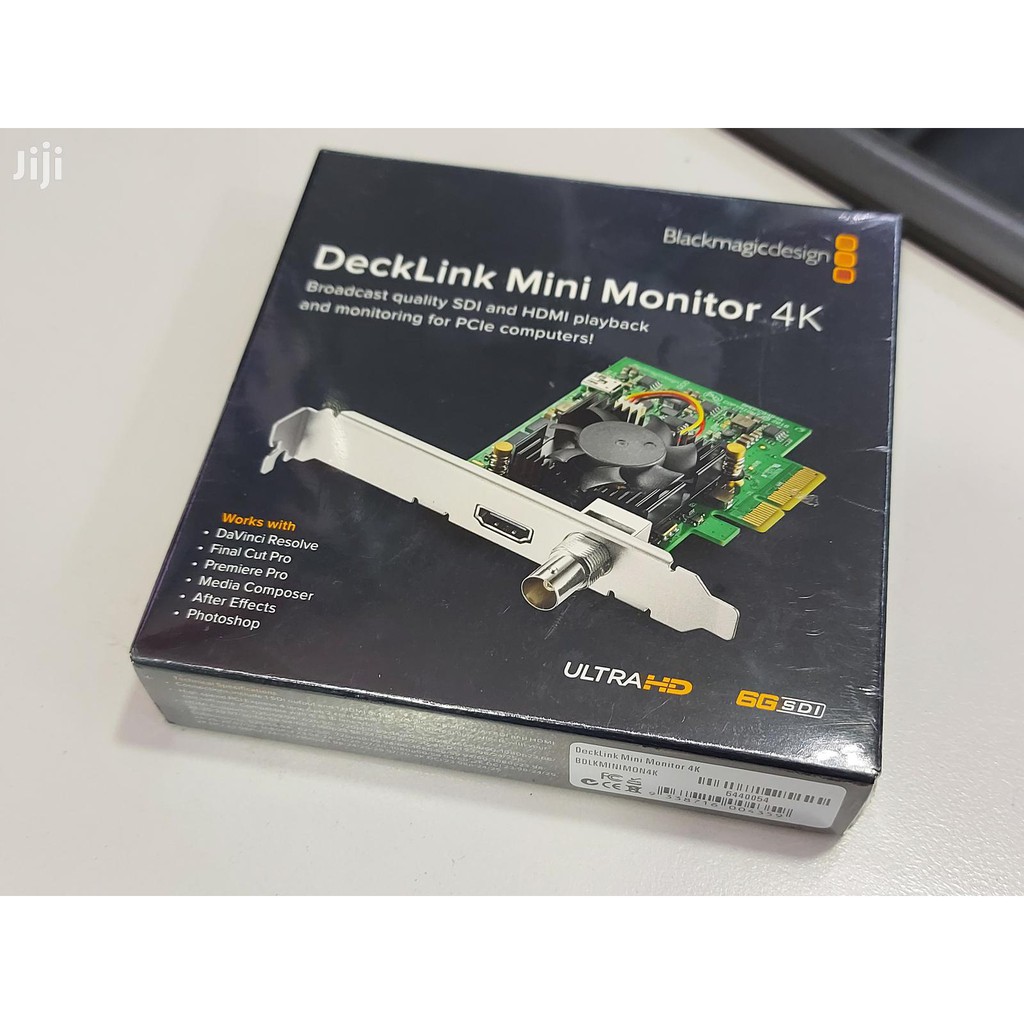 日本売り』 Blackmagic Design BDLKMINIMON4K DeckLink Mini Monitor