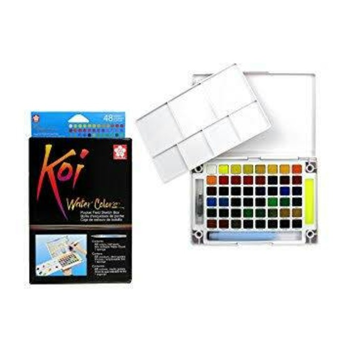 Sakura Koi Watercolor 48 Colors - Bubble Store