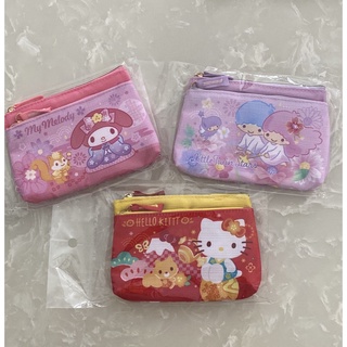 Sanrio Hello Kitty vinyl wallet Purse 9.5 × 1 × 9cm Kawaii F/S NEW retro