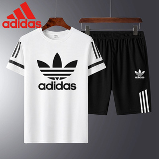 adidas shorts and top set mens