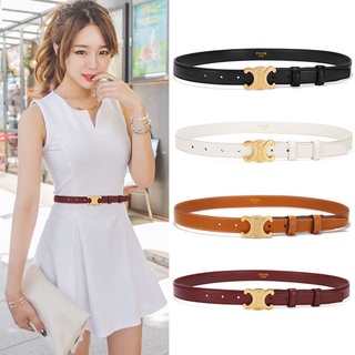 Spring and summer red womens thin belt buckle all-match brief belly chain one-piece dress decoration strap female