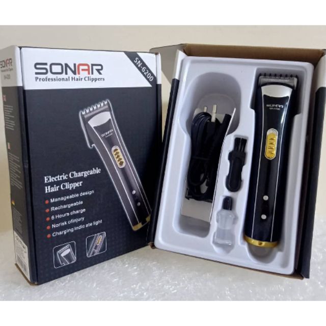 sonar professional hair clippers sn 6200