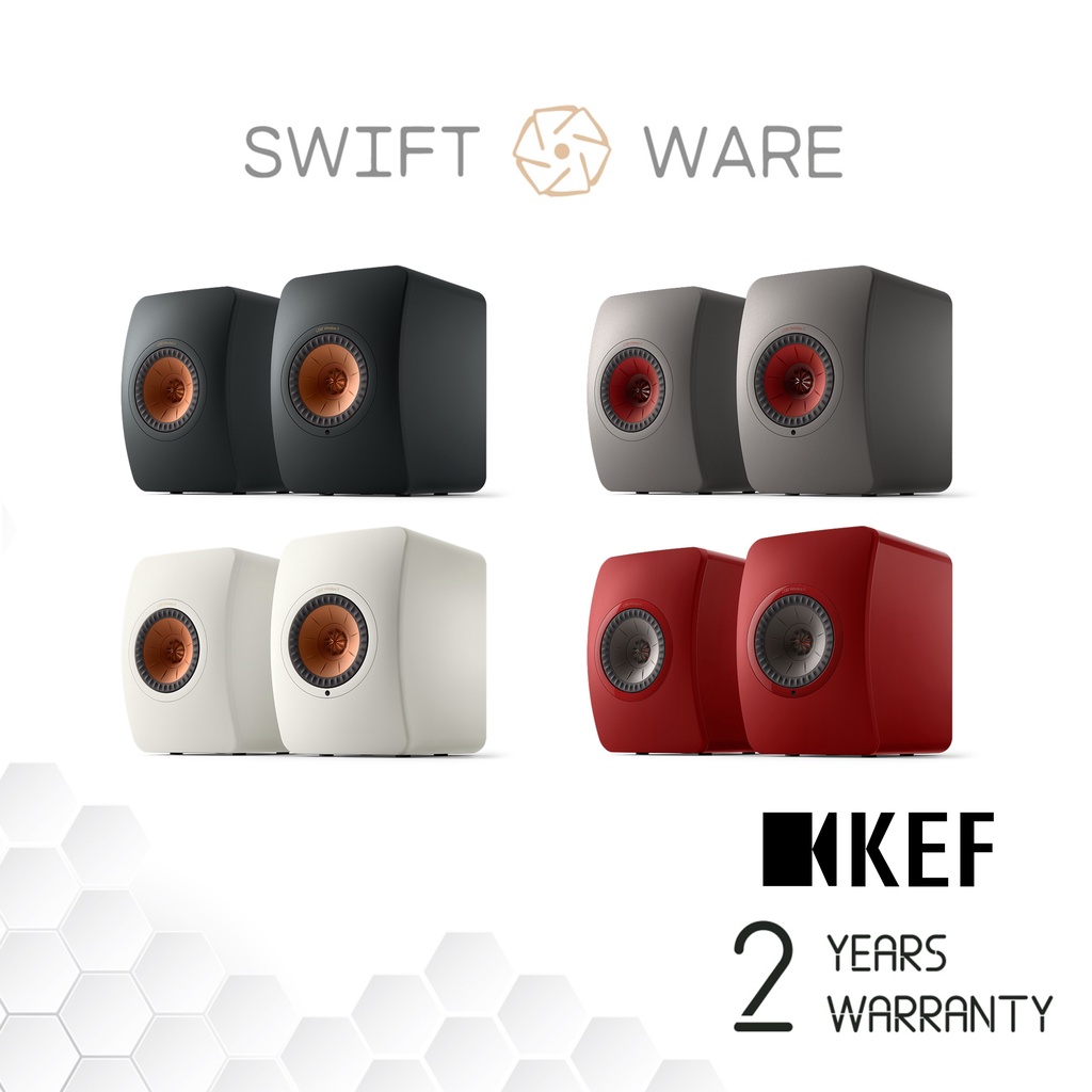 KEF LS50 Wireless II Active Bookshelf Speakers LS50W II LS50W 2