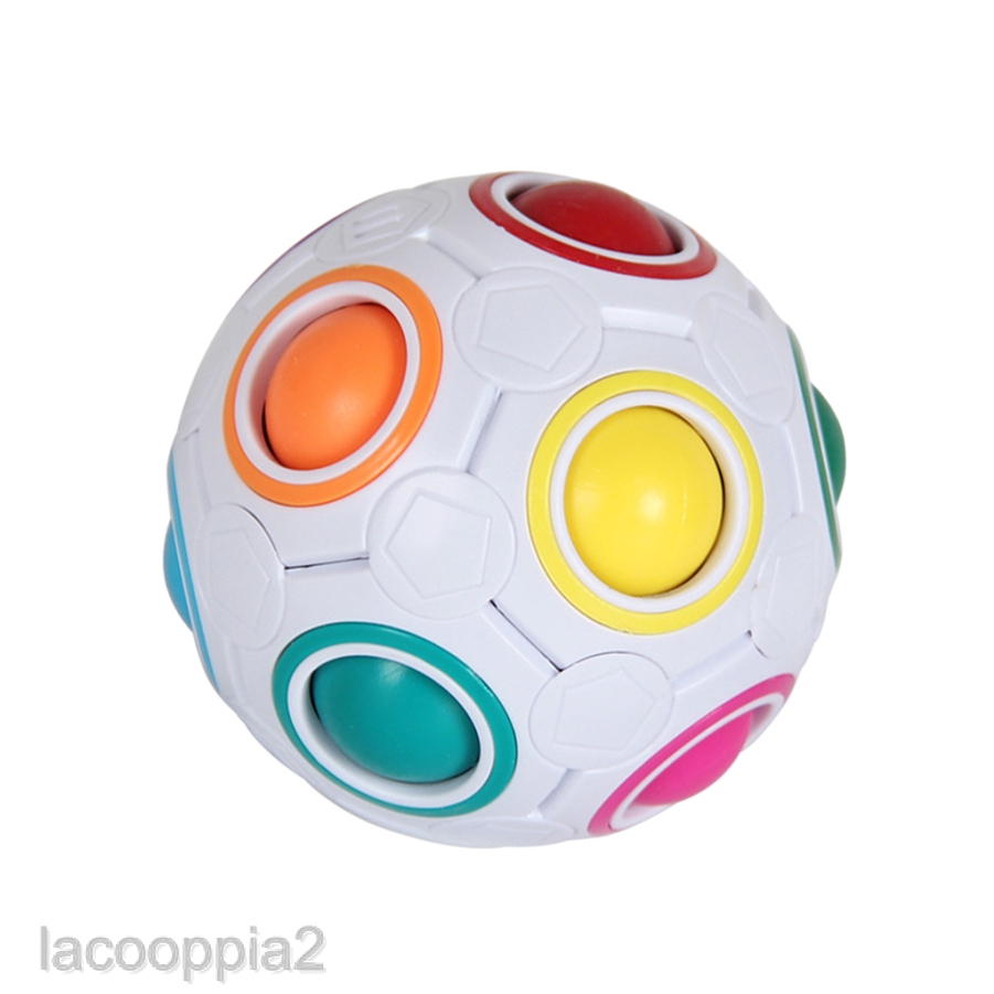 rainbow fidget ball