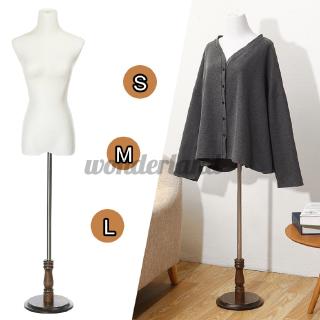 Instock Linen Torso Female Male Kids Mannequin With Wooden Base Stand Shopee Singapore - how to add clothes to a mannequin on roblox