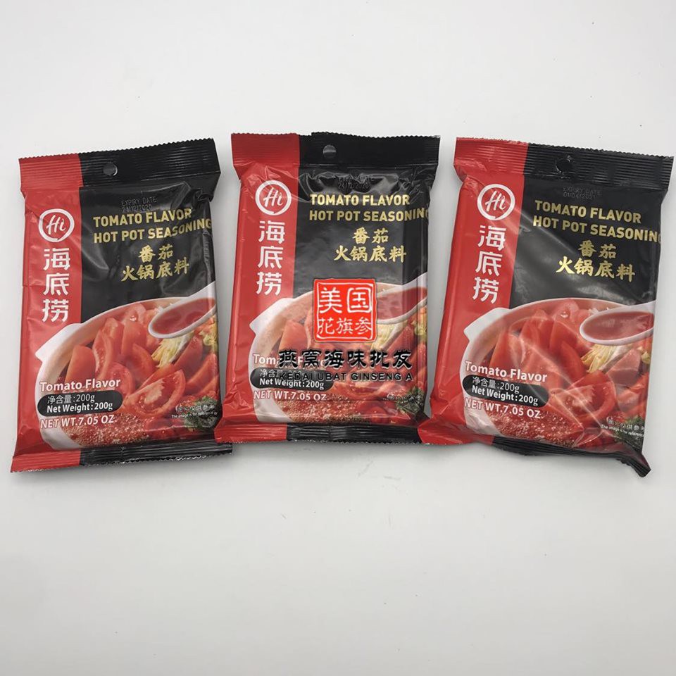 Shop Malaysia 海底捞 番茄火锅底料 番茄汤 Hai Di Lao Tomato Flavour Hot Pot Seasoning 200g Readystock Shopee Singapore