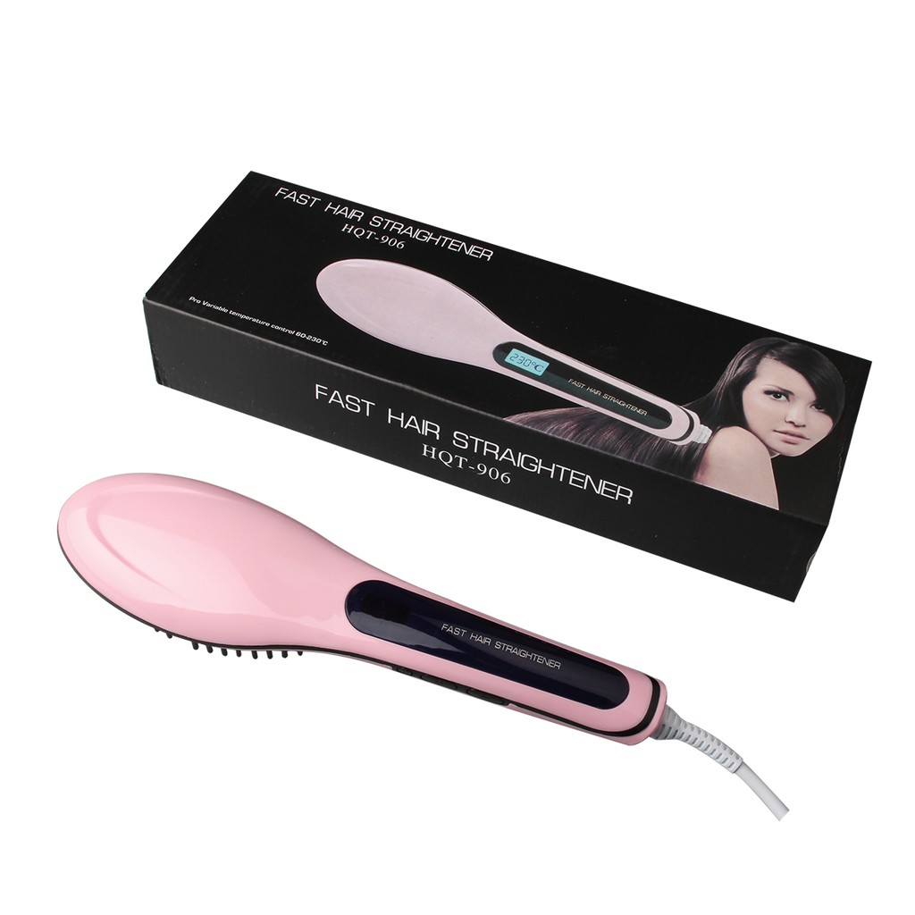 Sg Stock Hair Straightening Comb Brush Shopee Singapore