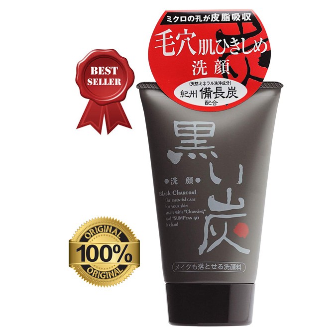 charcoal cleansing foam
