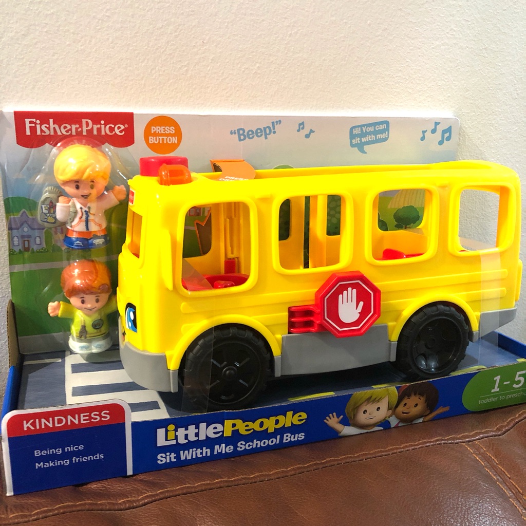 fisher price sit with me school bus