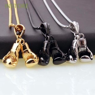 INSTORE Unique Car Pendant Keychain Metal Boxing Gloves Rear View Mirror Hanging Dashboard Decoration Glove Boxing Necklace Keyring Sweater Chain Gloves Key Chain Car Interior Car Interior Ornaments/Multicolor