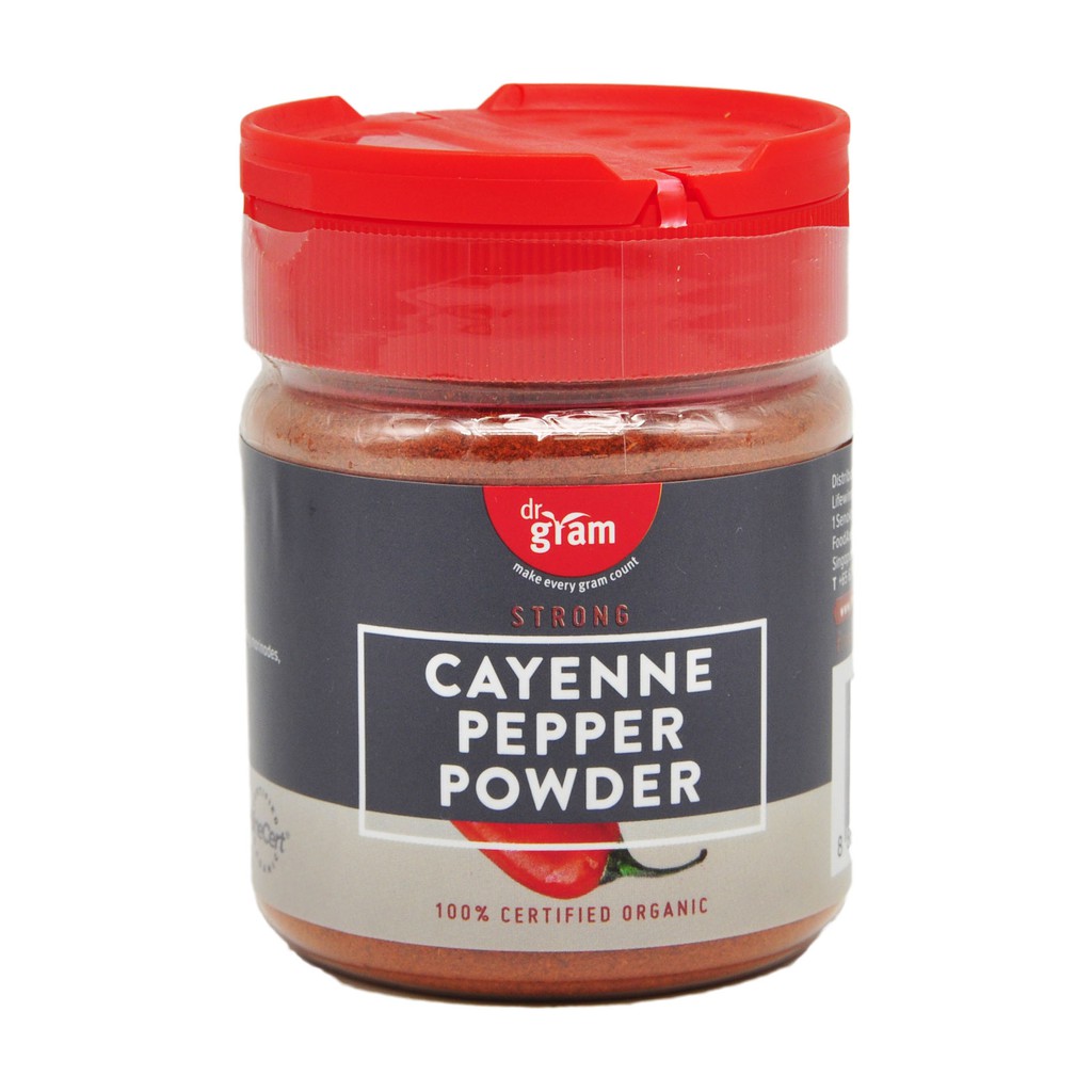 Dr Gram Organic Cayenne Pepper Powder 100g | Shopee Singapore