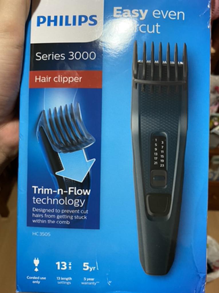 philips hairclipper series 3000 hc3505