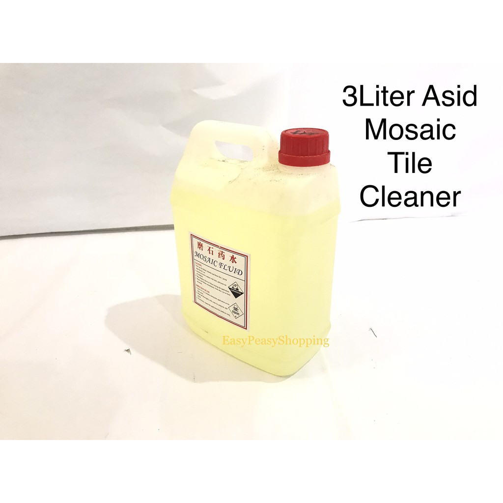 Shop Malaysia 3 Liter Asid Yellow Acid Mosek Wash Cement Remover Mosaic Tile Cleaner Shopee Singapore