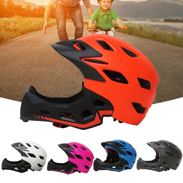 JX Full Covered Kid Helmet Balance Bike 