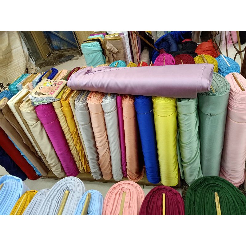 Maxmara Lux Premium Plain Fabric Super Sale Price Per 0 5 M Shopee Singapore