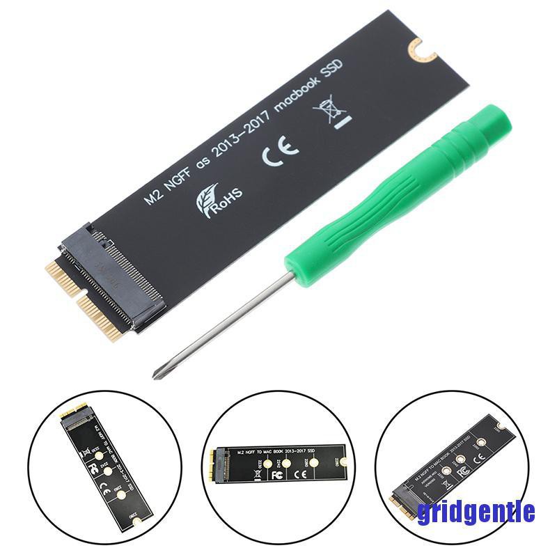 Gt M 2 Nvme Ssd Convert Adapter Card For Macbook Air Pro 13 15 Ssd Upgraded Shopee Singapore