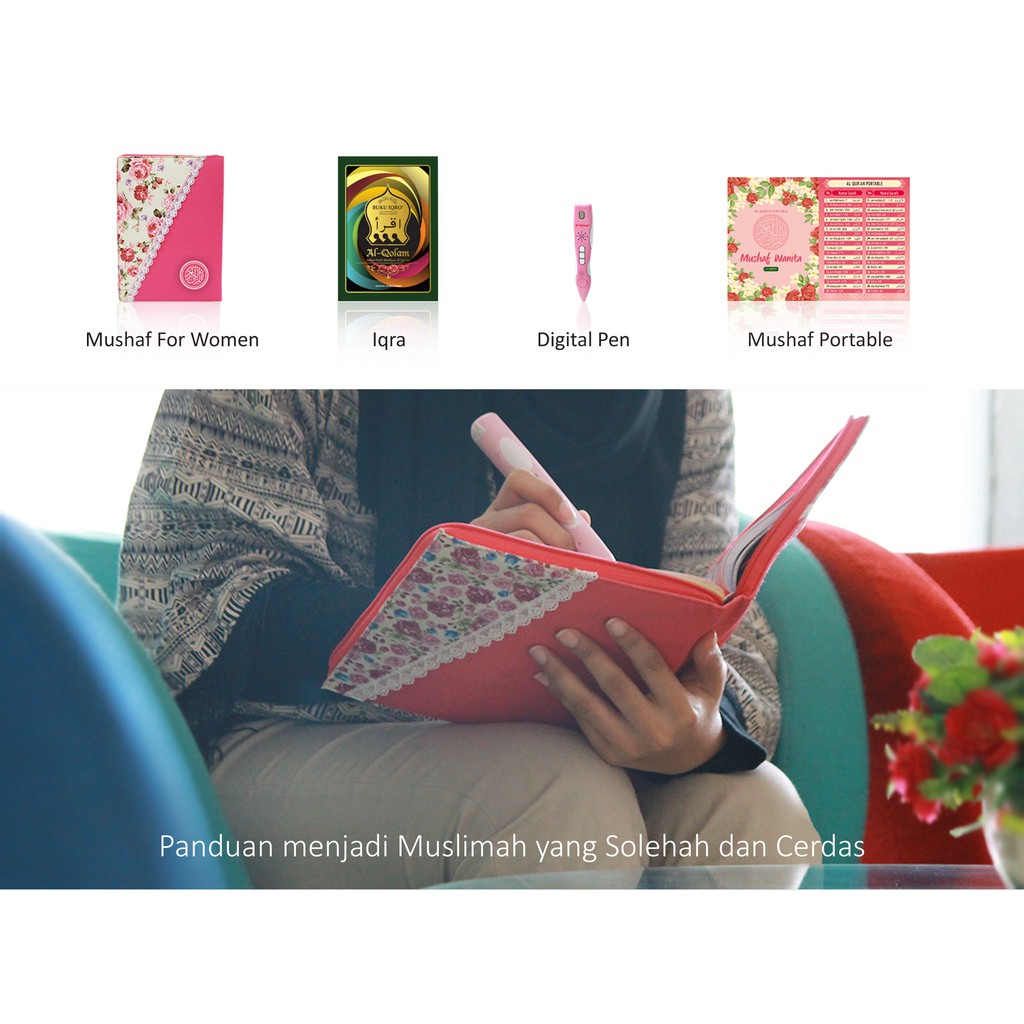 Alquran Al Quran Digital Mushaf Wanita Pen Electronic Al Qolam K Singapore