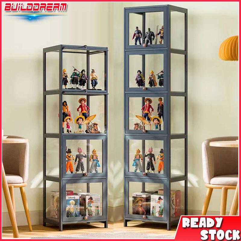 Full Transparent Display Handmade Lego Doll Display Rack Toy