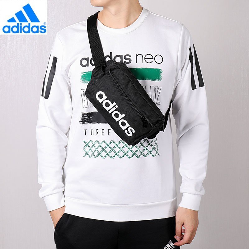 Adidas Linear Core Waist Bag DT4827 Black Waist Bag | Shopee Singapore