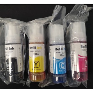 EPSON 003 Premium and other brand compatible Refill Ink For L3110 / L3150 (C,M,Y,K) 4 Bottle