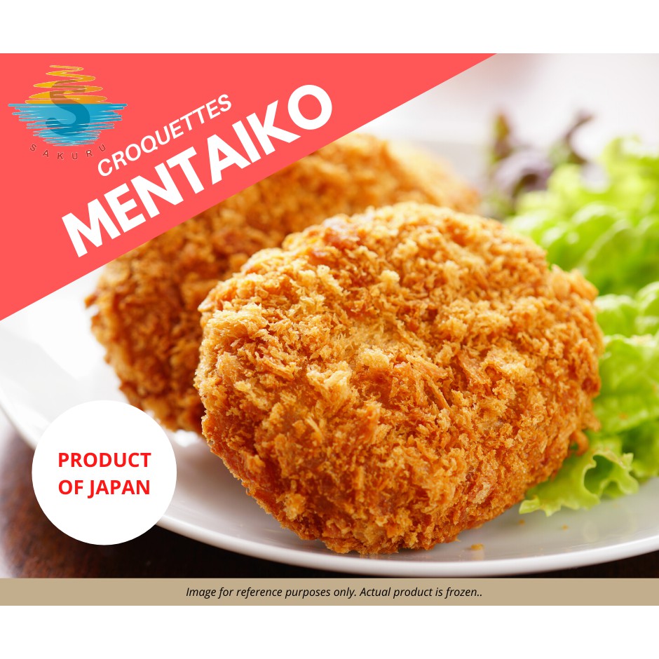 [Bundle of 2] Japanese Croquette (Mentaiko, Kani Cream, Shrimp, Potato) Shopee Singapore