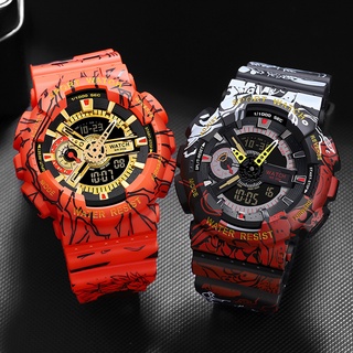 One Piece Men's Sports Watch Waterproof Top Luxury Wristwatches Gifts Style Digital Clocks Shock Gentleman Fashion