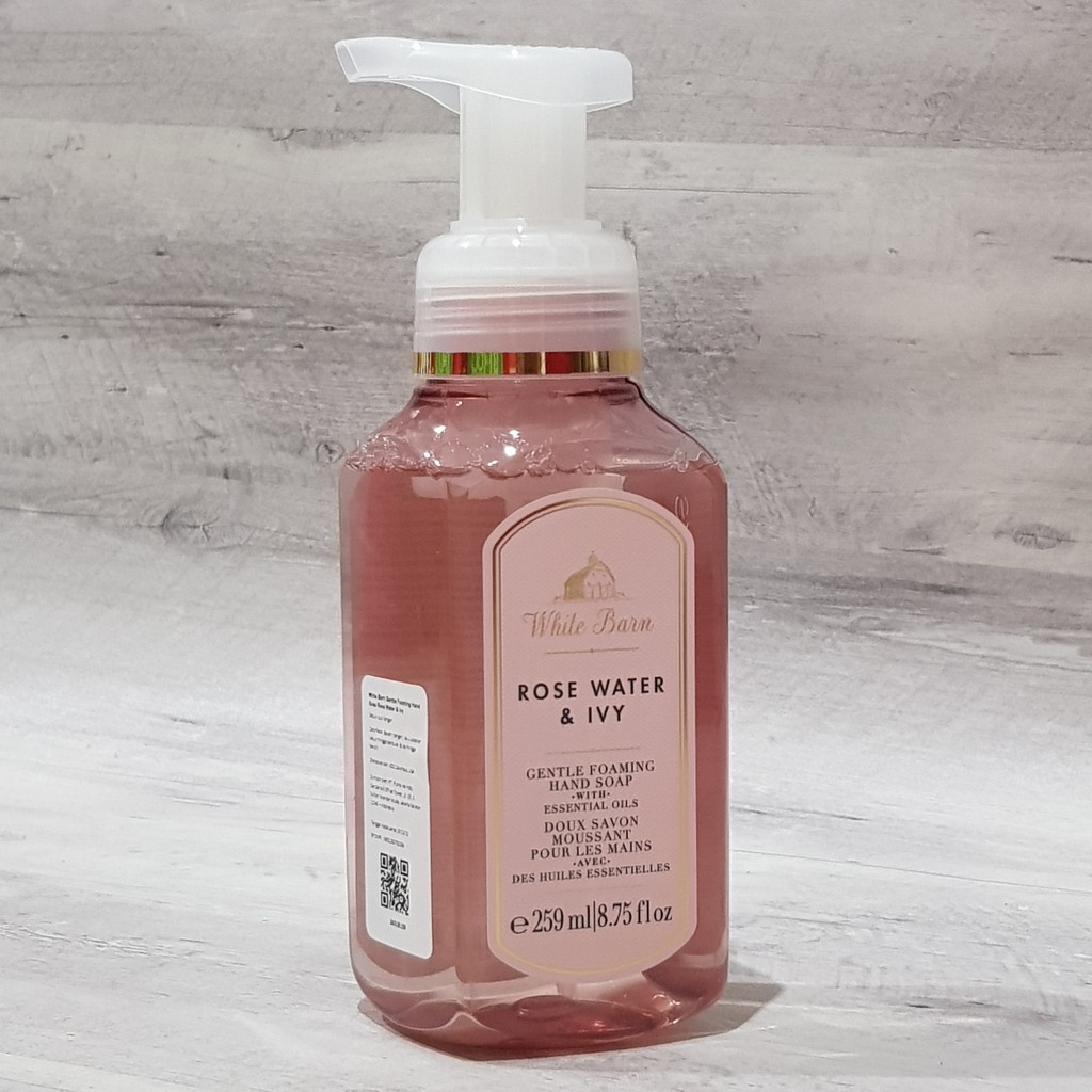 Bath And Body Works Gentle Foaming Hand Soap Rose Water & Ivy / Bbw
