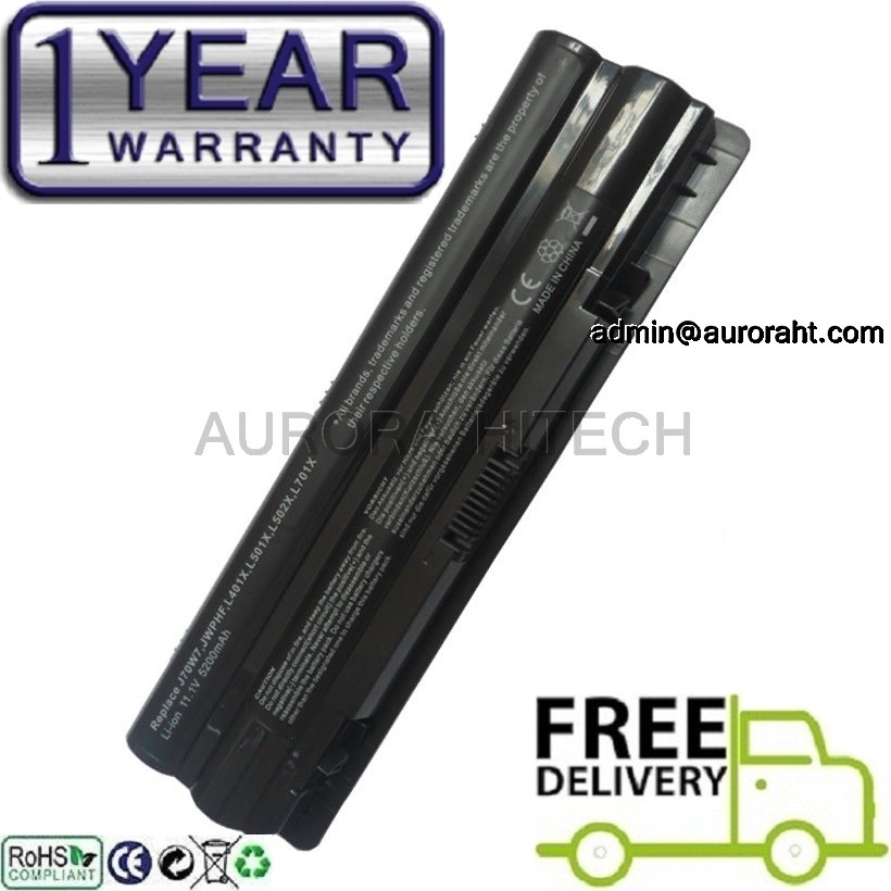 Dell Xps L502x Series 6 Cells Notebook Laptop Battery Shopee Singapore