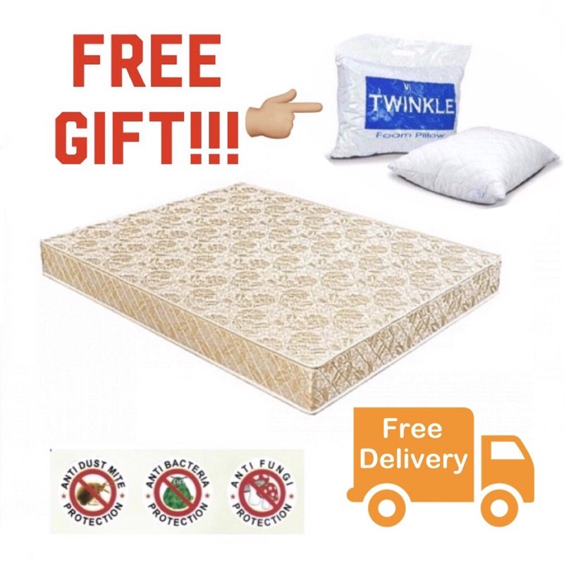 Sea Horse Crystal Mattress 12cm (Extra Firm) Shopee Singapore